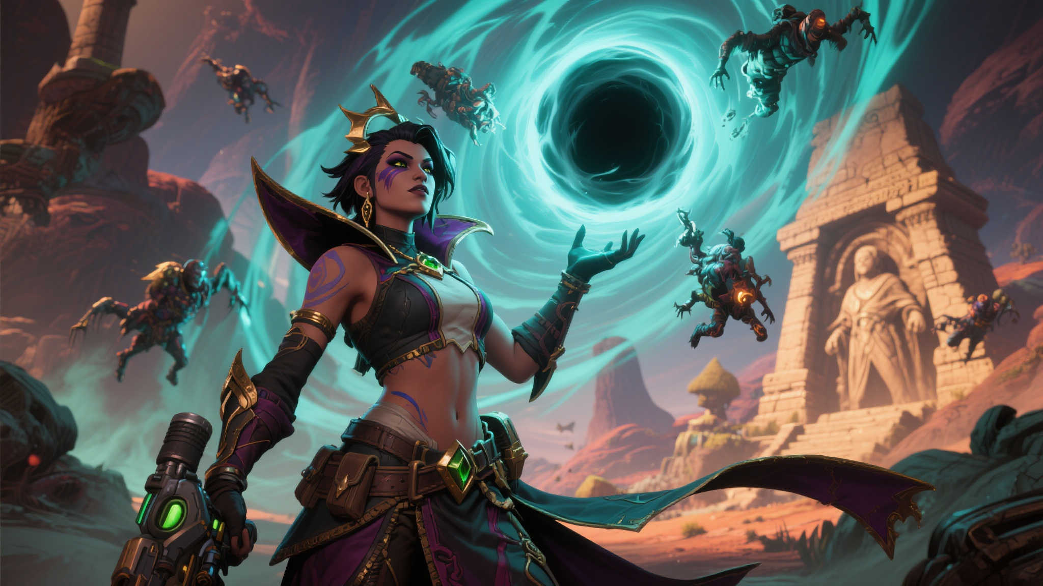 《无主之地4》新角色揭晓!重力法师哈洛震撼登场! 《无主之地4》新角色揭晓!重力法师哈洛震撼登场!